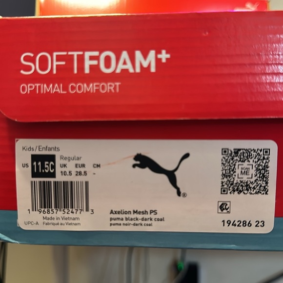 Brand new kids Puma sneaks still in the box. - Picture 3 of 3